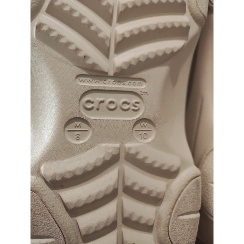 Crocs X Levis All-Terrain Clogs Light Wash Denim Men's 8 - Women's 10 Unisex - Picture 9 of 10